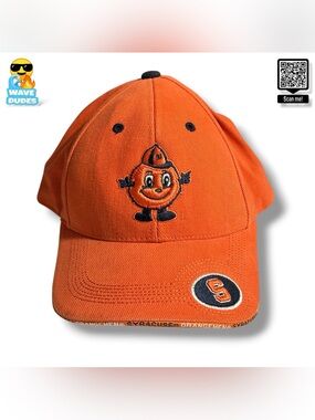 Men’s Team Starter Syracuse Otto The Orange Velcro Back Hat